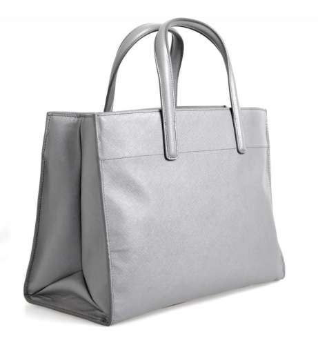 AUTHENTIC LUXURY PRADA SAFFIANO SHOULDER BAG HANDBAG BN2603 GREY NEW